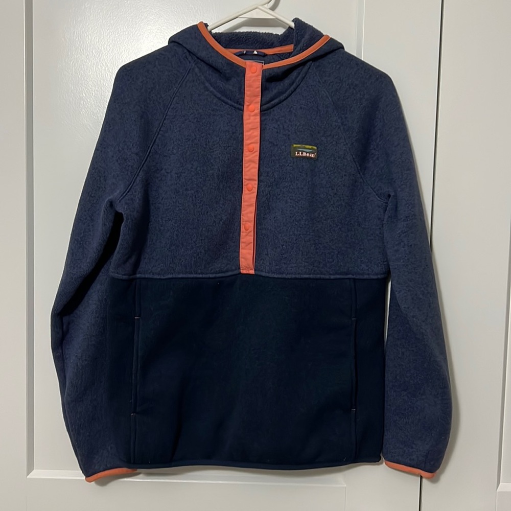 LL Bean hooded sweatshirt